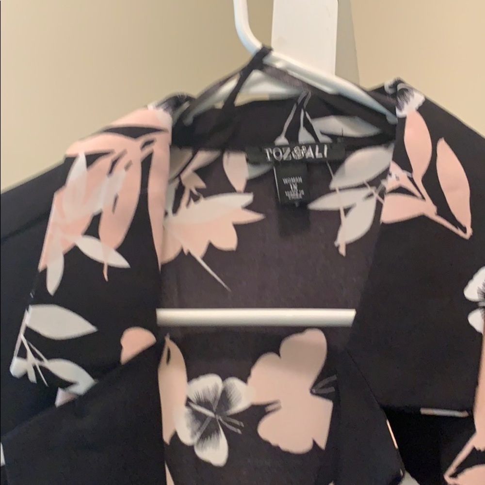 Long light weight jacket. Worn once to wedding.